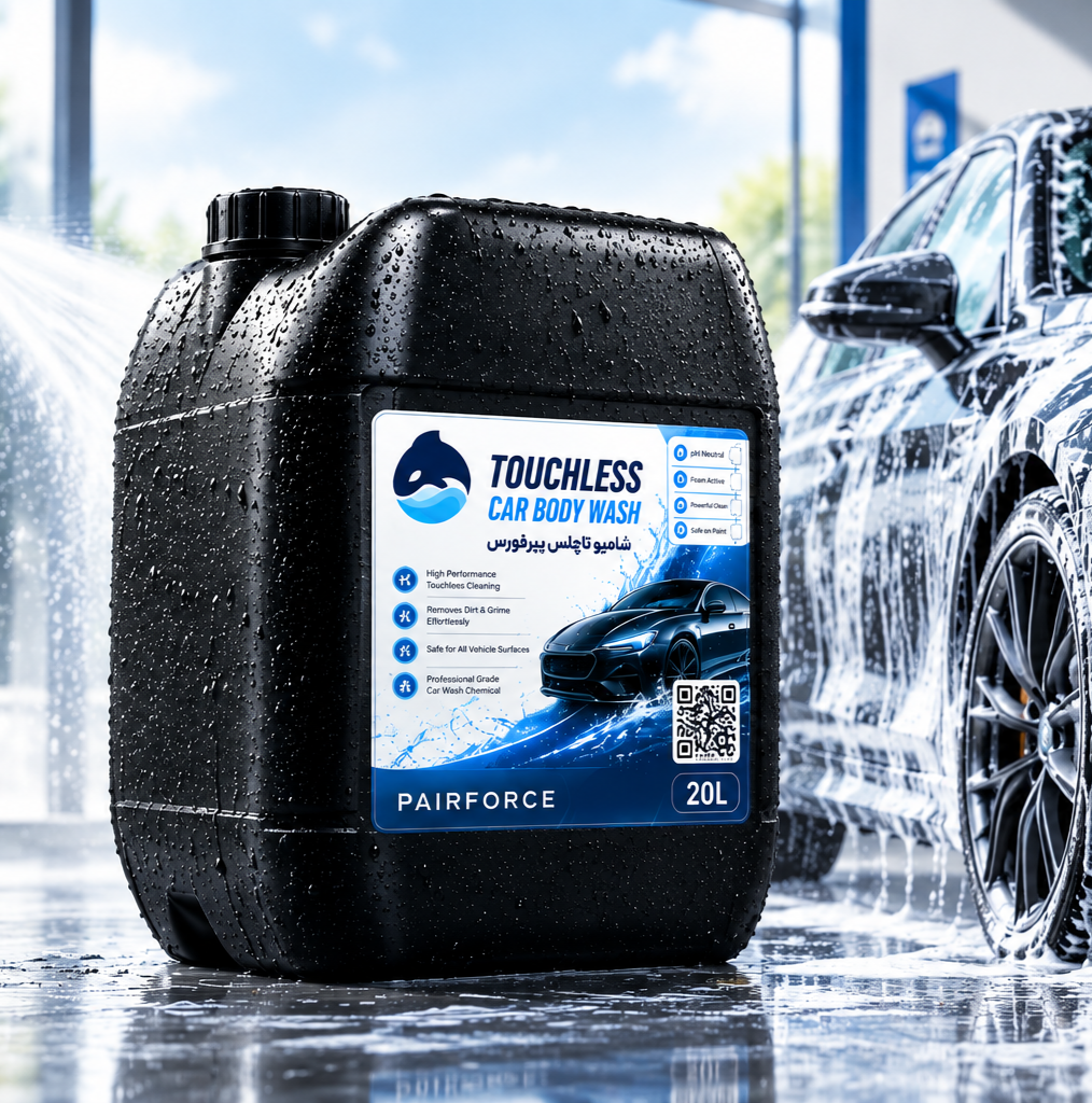 شامپو تاچلس ۲۰L کنسانتره ۴به۱۲۰ گرید Pairforce A